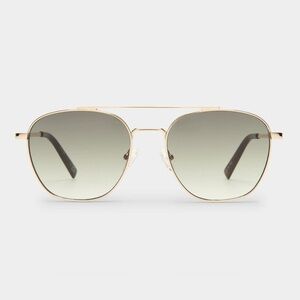 Stylish Le Specs Gold Aviator Sunglasses